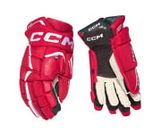 CCM Hockeyhandskar Jetspeed FTW Sr Red/White