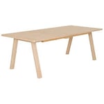 Nordic Furniture Group Sandholmen matbord vitpigmenterad ek 220x100 cm