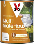 Vernis extérieur multi-matériaux V33 incolore satin 0.25L