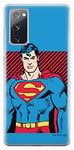 ERT GROUP Coque de téléphone Portable pour Samsung S20 FE / S20 FE 5G Original et sous Licence Officielle DC Motif Superman 029 Parfaitement adapté à la Forme du téléphone Portable, Coque en TPU