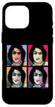 Coque pour iPhone 16 Pro Max Rocky Horror Show Doctor Frank N. Furter Pop Art