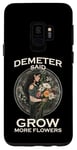 Coque pour Galaxy S9 Demeter Goddess Fleuriste Mythe grec antique Jardinage