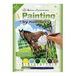 Royal & Langnickel Painting by Numbers A4 Size Mare and Foal Designed Painting Set