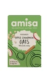 Amisa Organic Gluten Free Apple & Cinnamon Oats - 300g (Pack of 3)