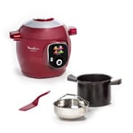 Multicuiseur intelligent haute pression Moulinex Cookeo+ YY5118FB 1600 W Rouge