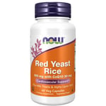 RED YEAST RICE & COQ10 FORMULA 60 Vcaps By Now Foods