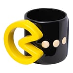 Paladone PAC-Man Officially Licensed Ceramic Mug - 600ml (20 fl oz) Retro Gaming Coffee Cup Featuring Inky, Gamer Gift for All Ages Classic Arcade Drinkware