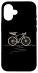 Coque pour iPhone 16 Beau Vélo De Bikepacking Et De Gravier