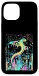 Coque pour iPhone 15 Cyberpunk Dragon Design Fantasy Art et Sci-Fi Fans Unique