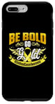 iPhone 7 Plus/8 Plus Be Bold Ribbon-Go Gold For Childhood Cancer Awareness Case