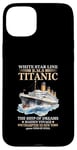 Coque pour iPhone 15 Plus Titanic Expert – White Starline RMS Titanic Garçons Filles