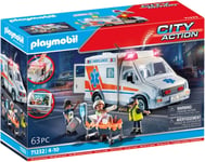 PLAYMOBIL Ambulance avec enfant blessé 71232 / Enfant Fille Garçon NEUF