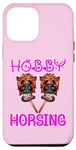 Coque pour iPhone 14 Pro Max Chevaux Bâton-Cheval HOBBY HORSING