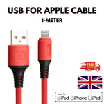 iPhone Charger Fast For Apple Cable USB Lead 5 6 7 8 X XS XR SE 11 12 Pro +