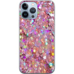 Apple iPhone 13 Pro Max Transparent Mobilskal Glitter