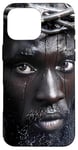 Coque pour iPhone 16 Pro Max Jésus Noir, Christianisme, Église, Christ, Jésus