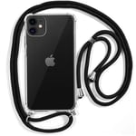 Cool Coque pour iPhone 11 avec Cordon Noir