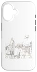 Coque pour iPhone 16 Jean-Michel Jarre Logo "City"