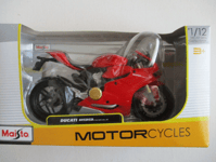 MAISTO  MINIATURE MOTO 1/12 DUCATI 1199 PANIGALE ROUGE