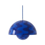 &amp;Tradition - Flowerpot VP7 Pendel Ø37 Cobalt Blue/Twilight Blue