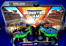 MONSTER JAM DOUBLE GRAVE DIGGER VS THE LEGEND NEW 2024