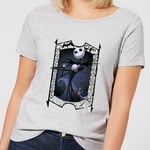 Nightmare Before Christmas Jack Skellington Zero Pose Women's T-Shirt - Grey - M