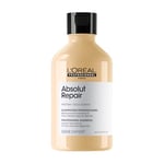 L'Oréal Professionnel, Shampoing Réparateur Instantané, Cheveux Secs & Abîmés, Nourrit Intensément la Fibre, Répare & Renforce les Zones Fragilisées, Absolut Repair, Serie Expert, 300ml