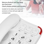 Big Button Phone 3 Picture Keys Amplified Sound Corded Landline Telephone Part