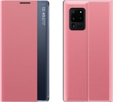 Hurtel New Sleep Case Flip Cover Med Stativfunktion Samsung Galaxy A02s Rosa