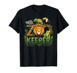 Zoo Keeper Cute Jungle Animal Lover Adventure T-Shirt