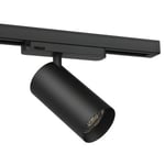 Spot LED sur Rail COB Triphasé 10W 36degrés Noir Philips - Garantie 5 ans - Blanc Neutre 4000K - 5500K - SILAMP