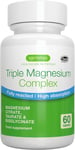 Advanced Triple Magnesium Complex, 2000mg Glycinate, Citrate & Taurate, Clean &