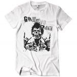 Hybris Green Day - Billy Joe Zombie T-Shirt (S,White)