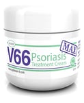 V66 MAX – DOUBLE STRENGTH Psoriasis Treatment Cream - Contains the Beneficial Active Ingredient Salicylic Acid – 50 ml