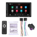 Car MP5 Player, N6 7 Inch Touch Screen 2 Din Car Radio Bluetooth Video MP5 Player with Camera One Color 3