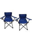 Homecall - Chaise de camping, Bleu