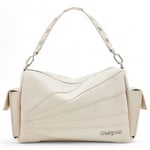 Mode Sac DESIGUAL MACHINA HABANA Femme Blanc - 24SAXP75-1001-U