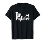 Funny Pug Owner Shirt The Pugfather Pug Father Gift T-Shirt T-Shirt