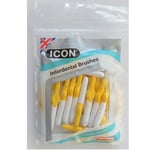 Tooth Picks Made In The UK Icon Interdentals Yellow Size 4 - 0.7mm