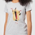 Disney 101 Dalmations Cruella De Vil Women's T-Shirt - Grey - S