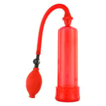 Red Penis Enlarger Pump Strong Male Erection Enlargement Air Suction Vacuum Play