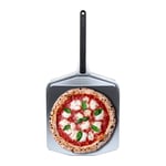 Ooni pelle à pizza 35cm – Pelle à pizza à long manche en aluminium super lisse – Pelle légère pour tourner les pizzas, Accessoires pour four à pizza d'extérieur