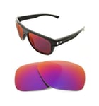 NEW POLARIZED CUSTOM LIGHT RED LENS FOR OAKLEY CROSSRANGE SUNGLASSES