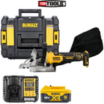 Dewalt DCW682NT 18V XR Brushless Biscuit Jointer+ 1x 5Ah Battery, Charger & Case