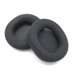 Earpads Coussinets de Rechange Coussinets d'oreille Oreillette de Remplacement Coussins en Mousse pour Casque steelseries Sai Rui Arctis Ice 1 3 5 7 9 Pro Raw noir filet noir, cache-oreilles