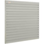 Mur à Lamelles - VEVOR - Panneaux Muraux à Lattes Rangement Outils pour Garage Gris 4PCS 1220x310mm