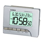 Casio Collection Wake Up Timer Digital Alarm Clock DQ-747-8EF, Grey, Regular