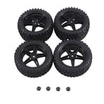 4 PièCes Pneu de Roue 85 mm pour 144001 144010 124007 124017 1/10 1/12 1/14 RC Voiture Tout-Terrain , A