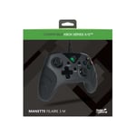 Manette filaire Under Control pour Xbox Series XS Noir