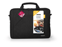 Port Designs Top Loader Laptop Travel Bag  10/12" Black Ipad Pc School Business